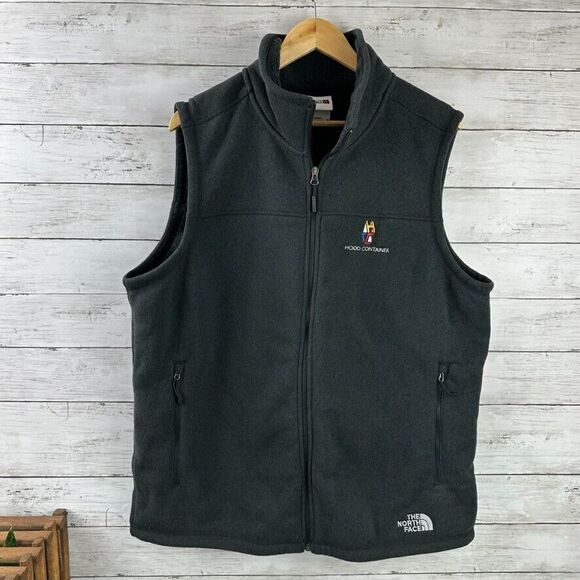 The North Face Other - The North Face‎ Mens Dark Gray Fleece Vest Size XL Full zip